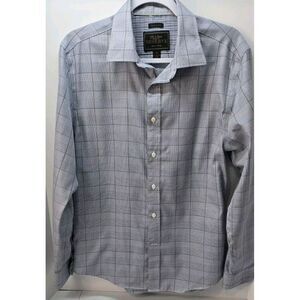 Jos A Bank Reserve Button‎ Up Shirt Mens Medium Tailored Fit